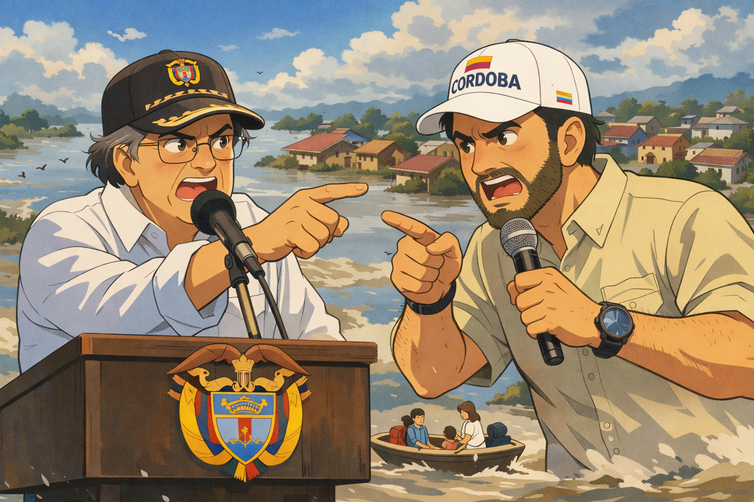 Respuestas del Gobernador de Córdoba, Erasmo Zuleta al Presidente Gustavo  Petro: