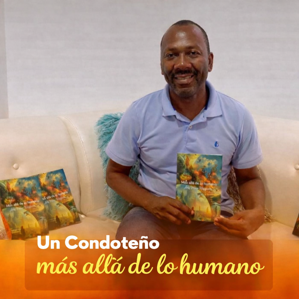 MIENTRAS ESTUDIABA VENDÍA CHONTADUROS HOY ESTA LISTO PARA LANZAR SU SEXTO LIBRO