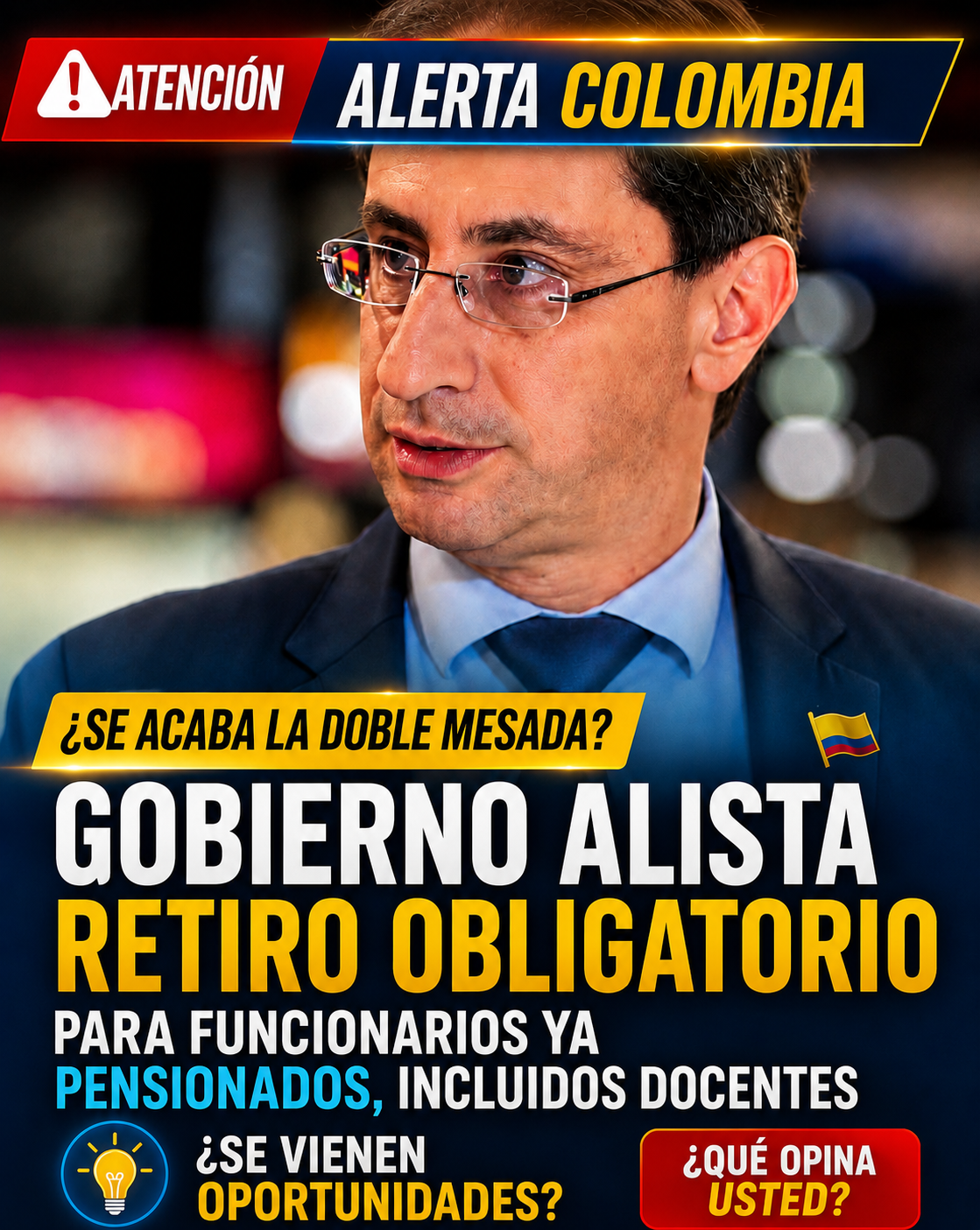 Funcionarios Públicos Pensionados Saldrían a Descanso Definitivo Incluyendo Docentes